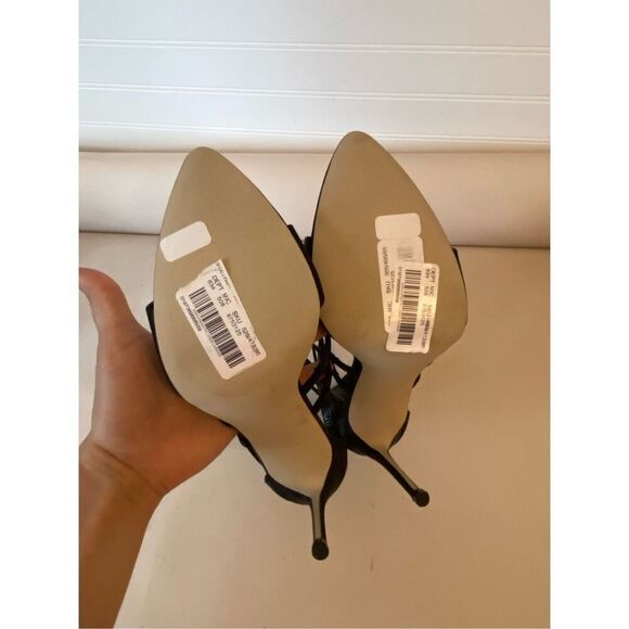 Steve Madden Sinclair Satin Rhinestone Embellished Strappy Dress Sandals Size 7 - Picture 10 of 10